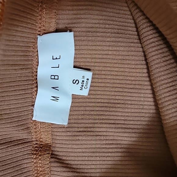 Mable Ribbed midi skirt - Picture 9 of 10